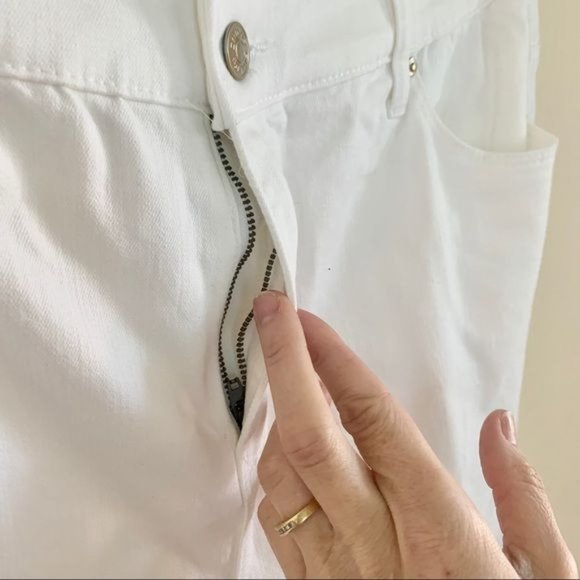 Chico’s Platinum white bootcut jeans Size 14 - Picture 6 of 8